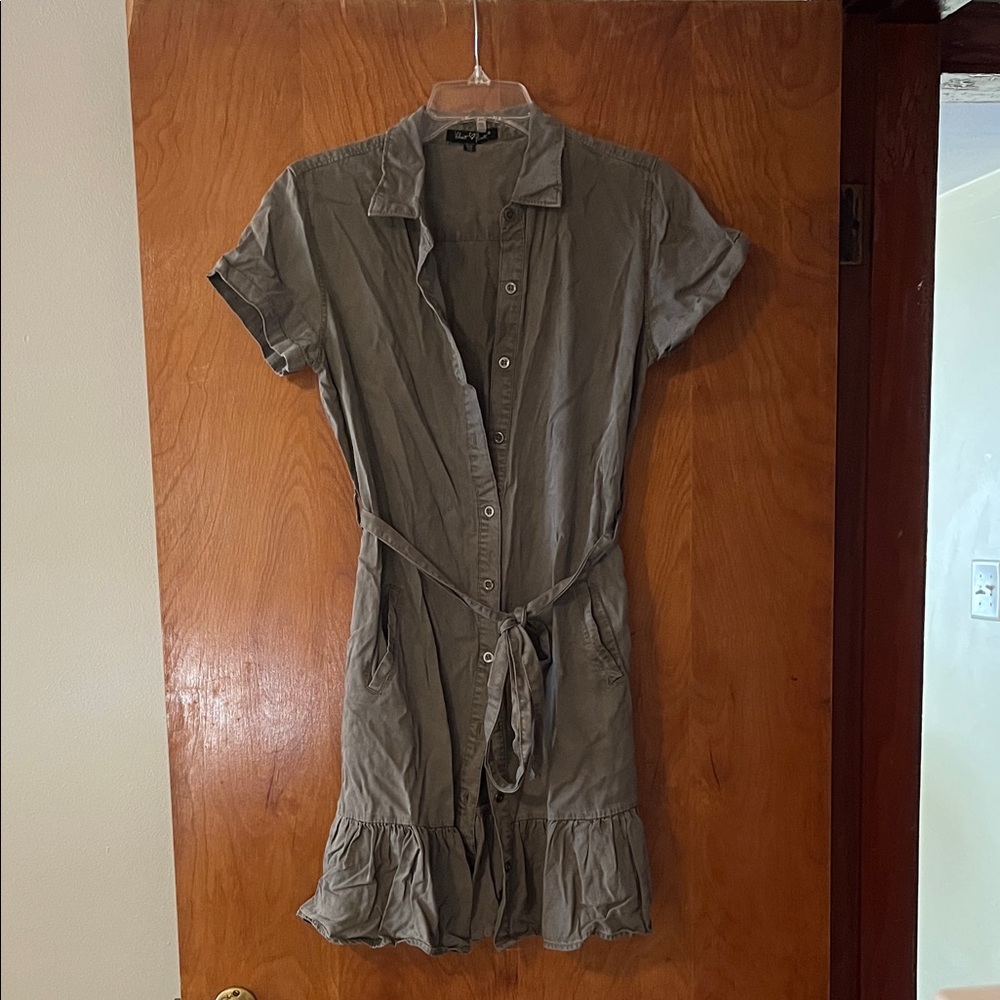 Velvet Heart  Button-Up Dress